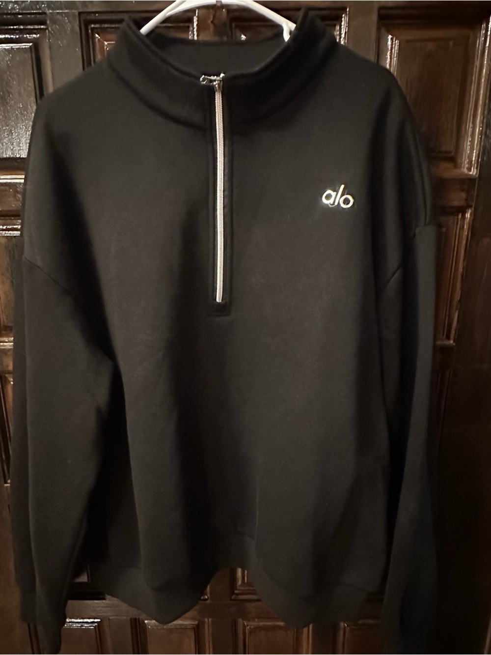 ALO Yoga Half-Zip Pullover in Black